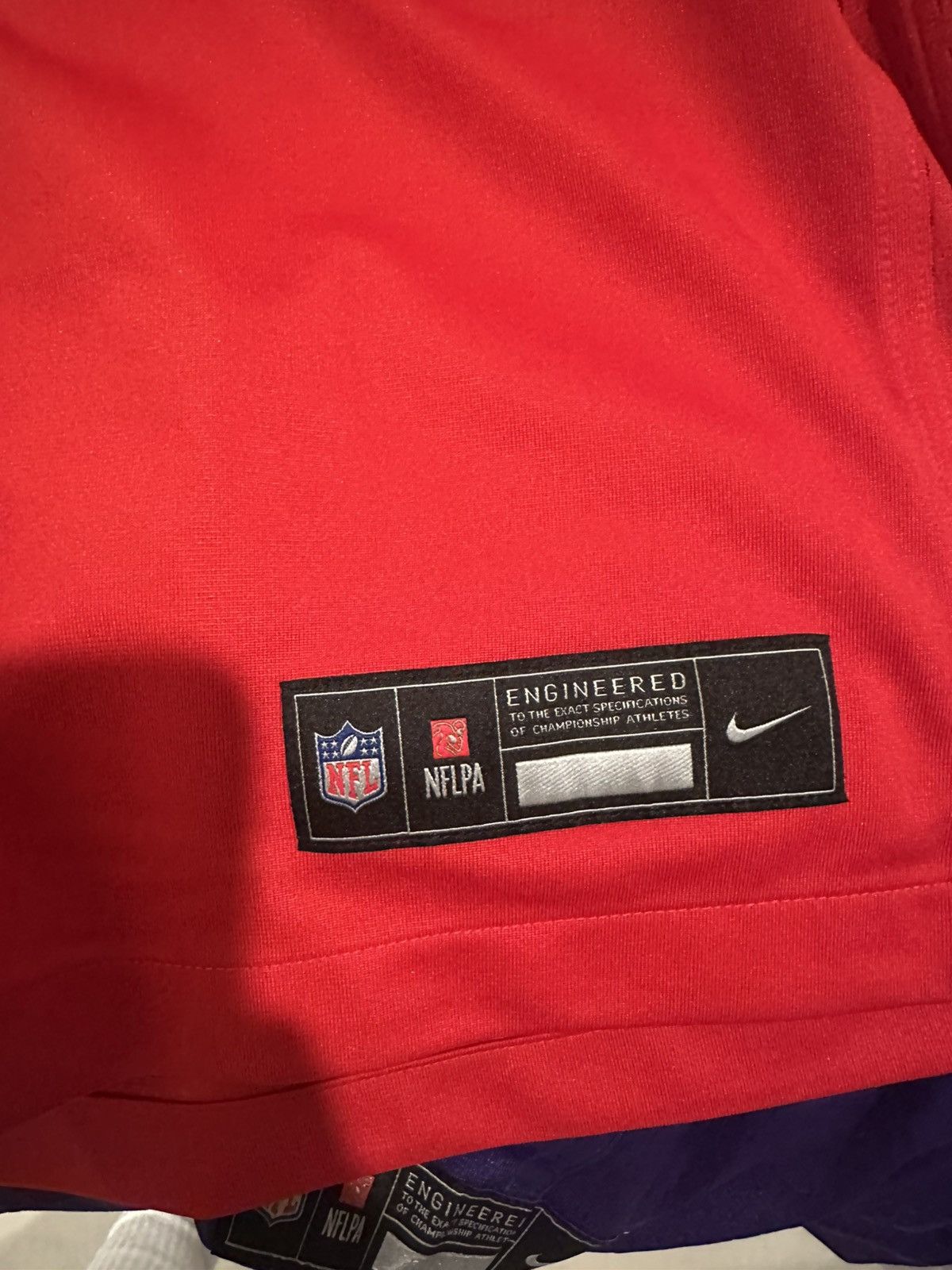 Nike CJ STROUD RED JERSEY Size US L / EU 52-54 / 3 - 4 Thumbnail
