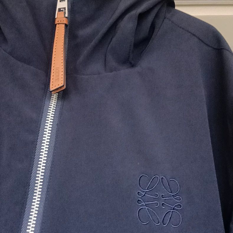 Loewe loewe Blue hooded jacket 2505-Nextarrow Size US L / EU 52-54 / 3 - 7 Thumbnail