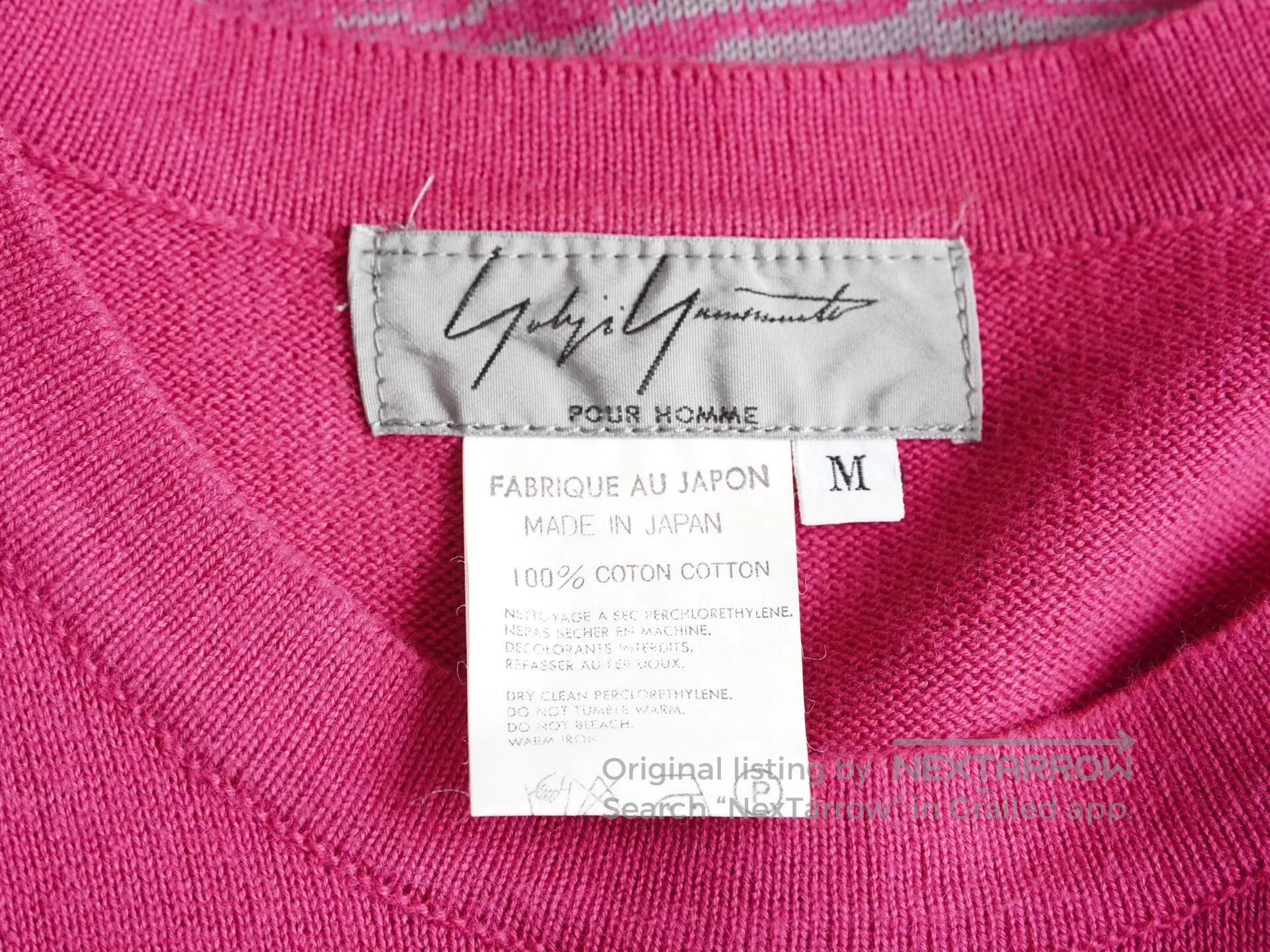 Yohji Yamamoto Yohji Yamamoto 94AW Ribbed Knit Sweater. Size US M / EU 48-50 / 2 - 6 Thumbnail