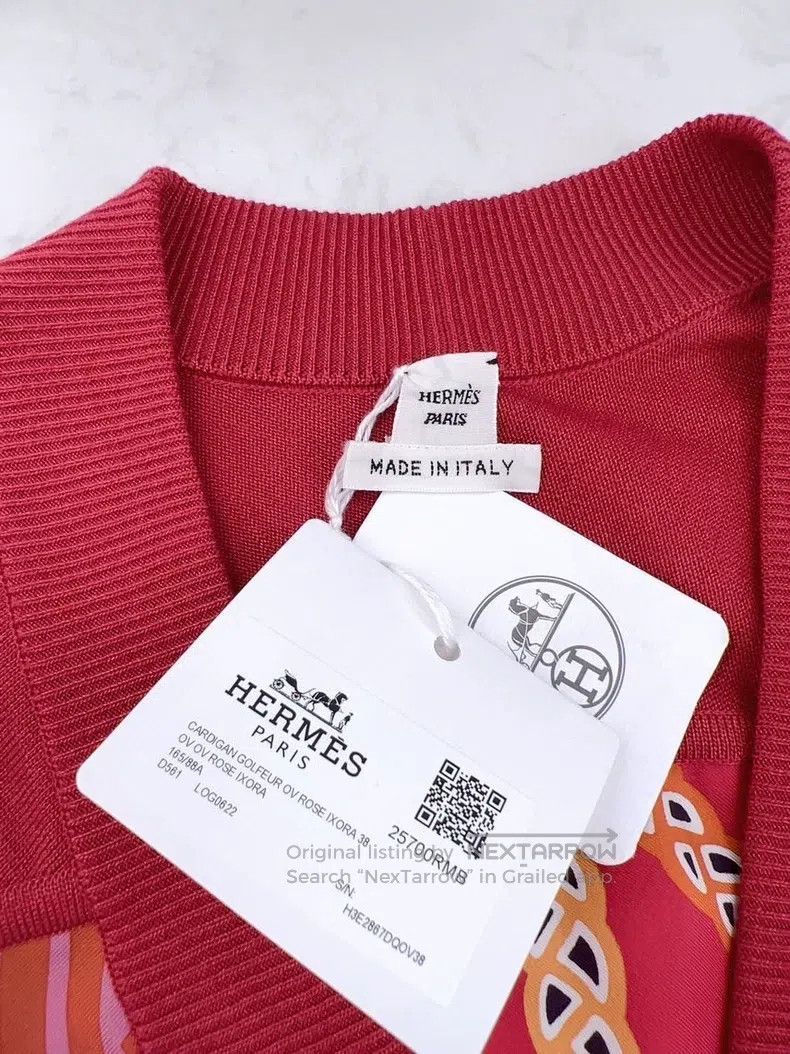 Hermes Hermes Long cardigan Size XS / US 0-2 / IT 36-38 - 8 Thumbnail