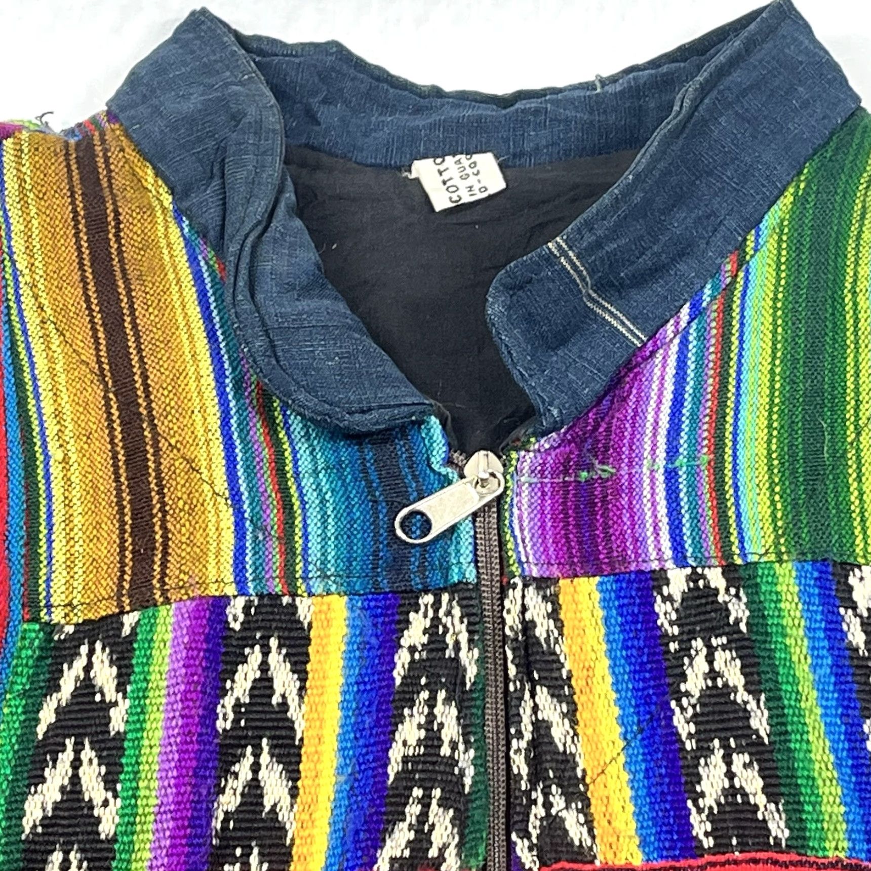 Vintage VINTAGE Bohemian Jacket Womens Y2K Aztec Jacket Size M / US 6-8 / IT 42-44 - 2 Thumbnail