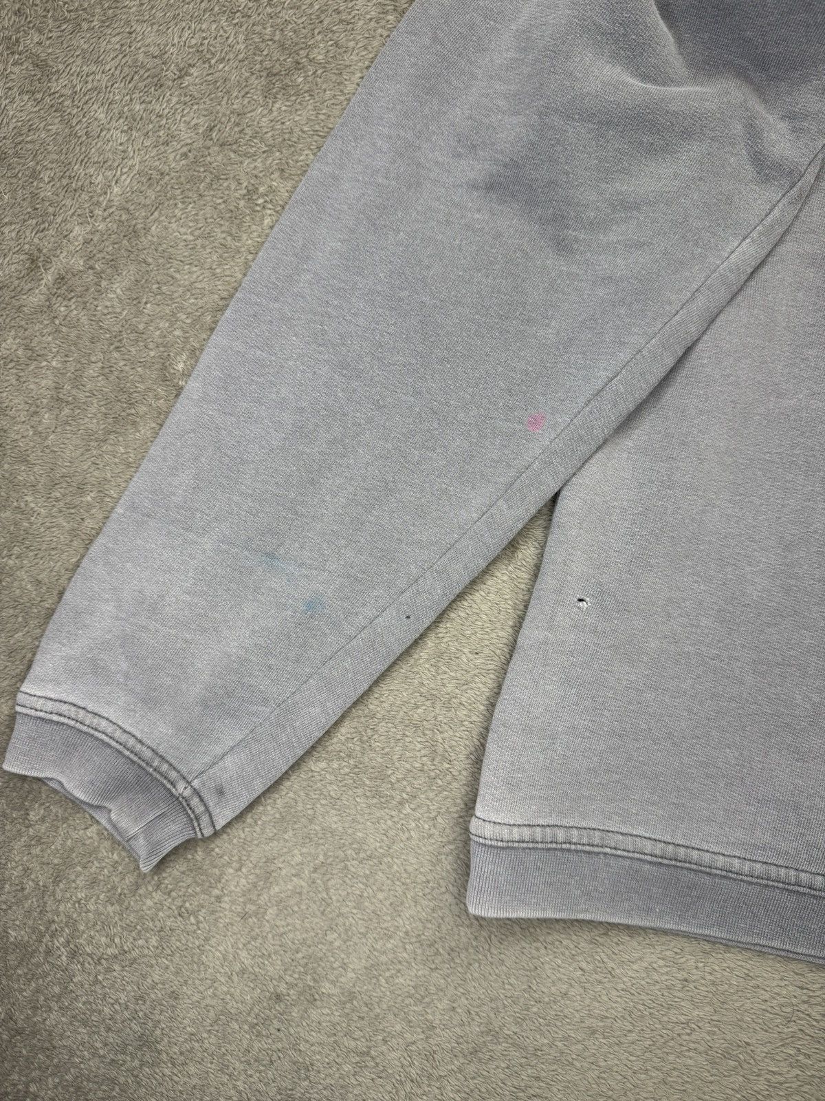 Japanese Brand × Quiksilver Quiksilver Big Logo Y2K vintage crazy faded paint sweatshirt Size US S / EU 44-46 / 1 - 6 Thumbnail