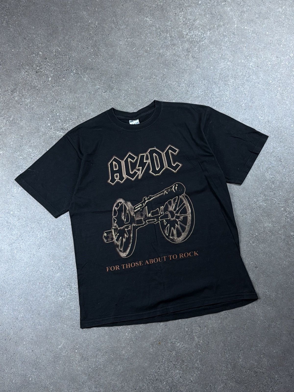 AC/DC ACDC For Those About to Rock We Salute You 1999 Rock T Shirt Size US M / EU 48-50 / 2 - 1 Thumbnail