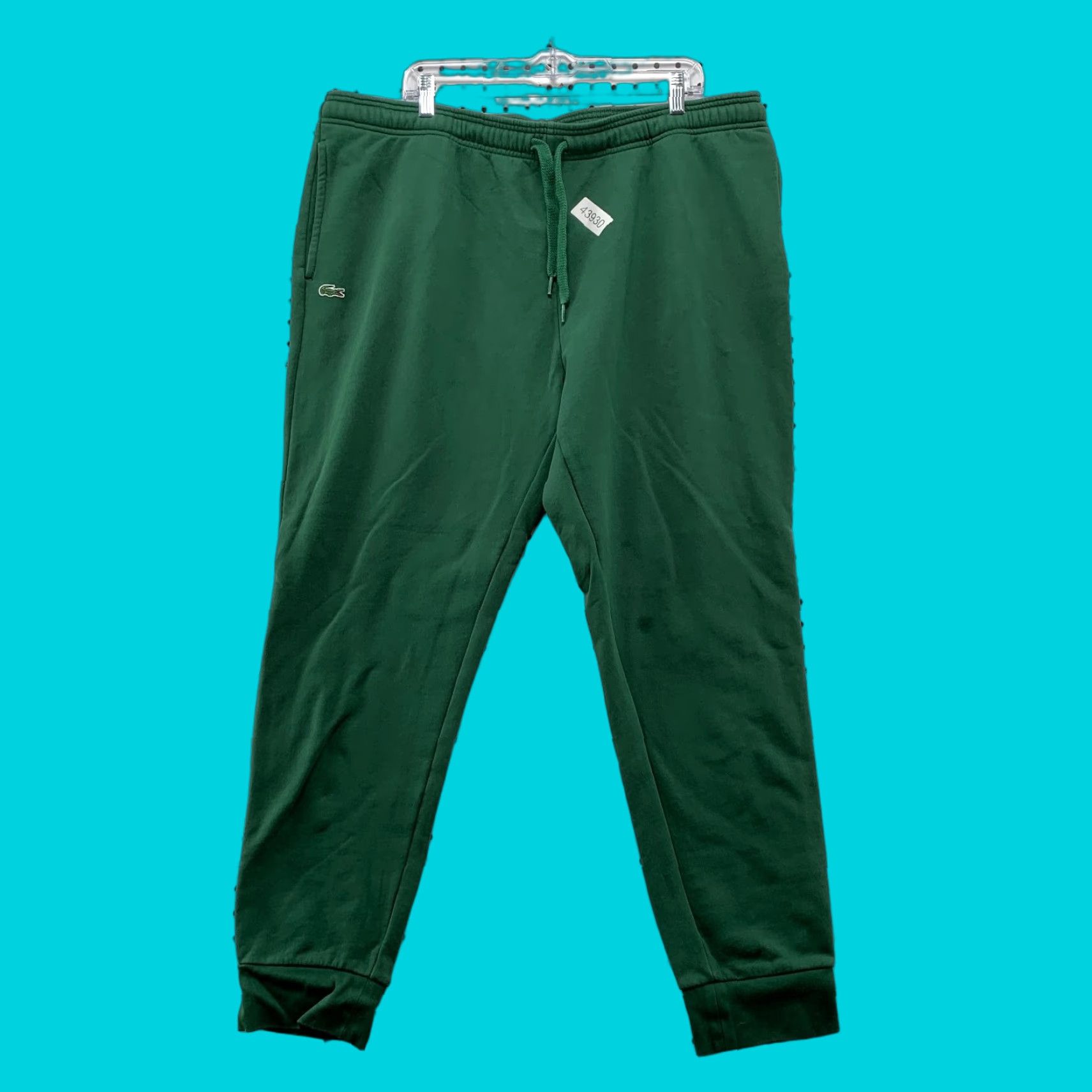 Lacoste Lacoste Sport Joggers Sweatpants Green Mens 4XL 42x29 Alligator Sweatpants Lacoste Sport Joggers Green Mens 4XL 42x29 Alligator Size US 39 - 1 Thumbnail