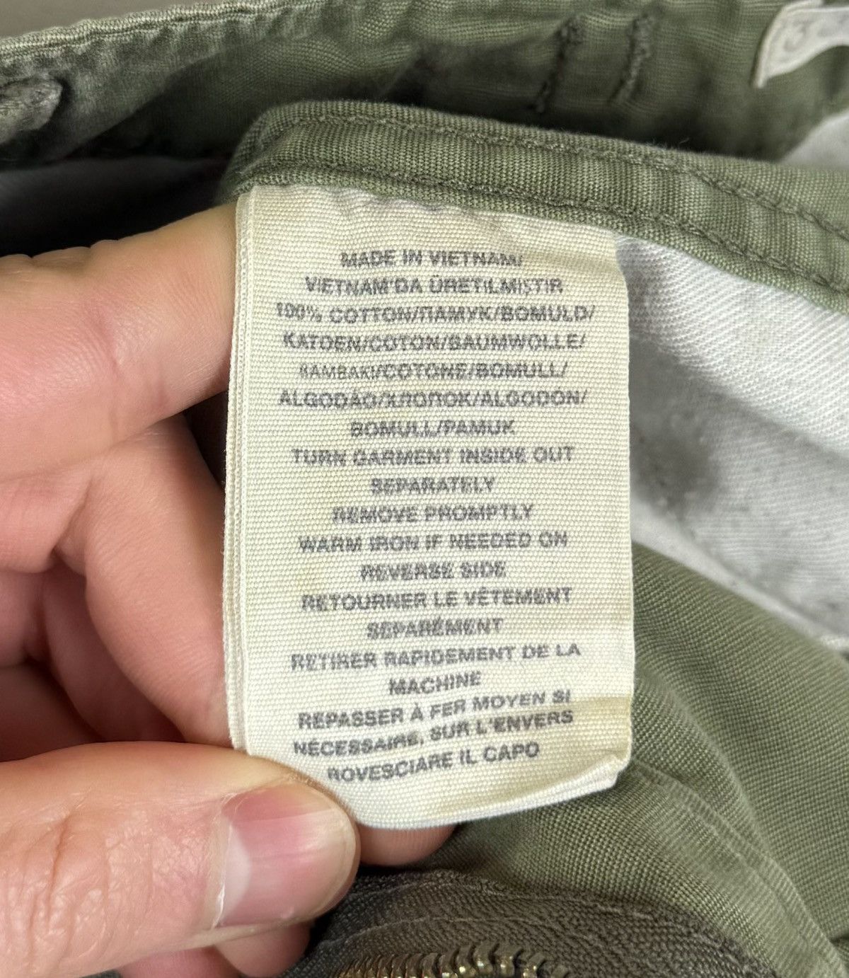 Denim & Supply Ralph Lauren Denim & Supply Ralph Lauren Cargo Pants Khaki Green US Army Size US 33 - 16 Thumbnail