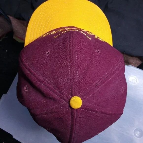 NCAA × Vintage Vintage AJD Minnesota Gophers Script Snap Back Hat Size ONE SIZE - 5 Thumbnail