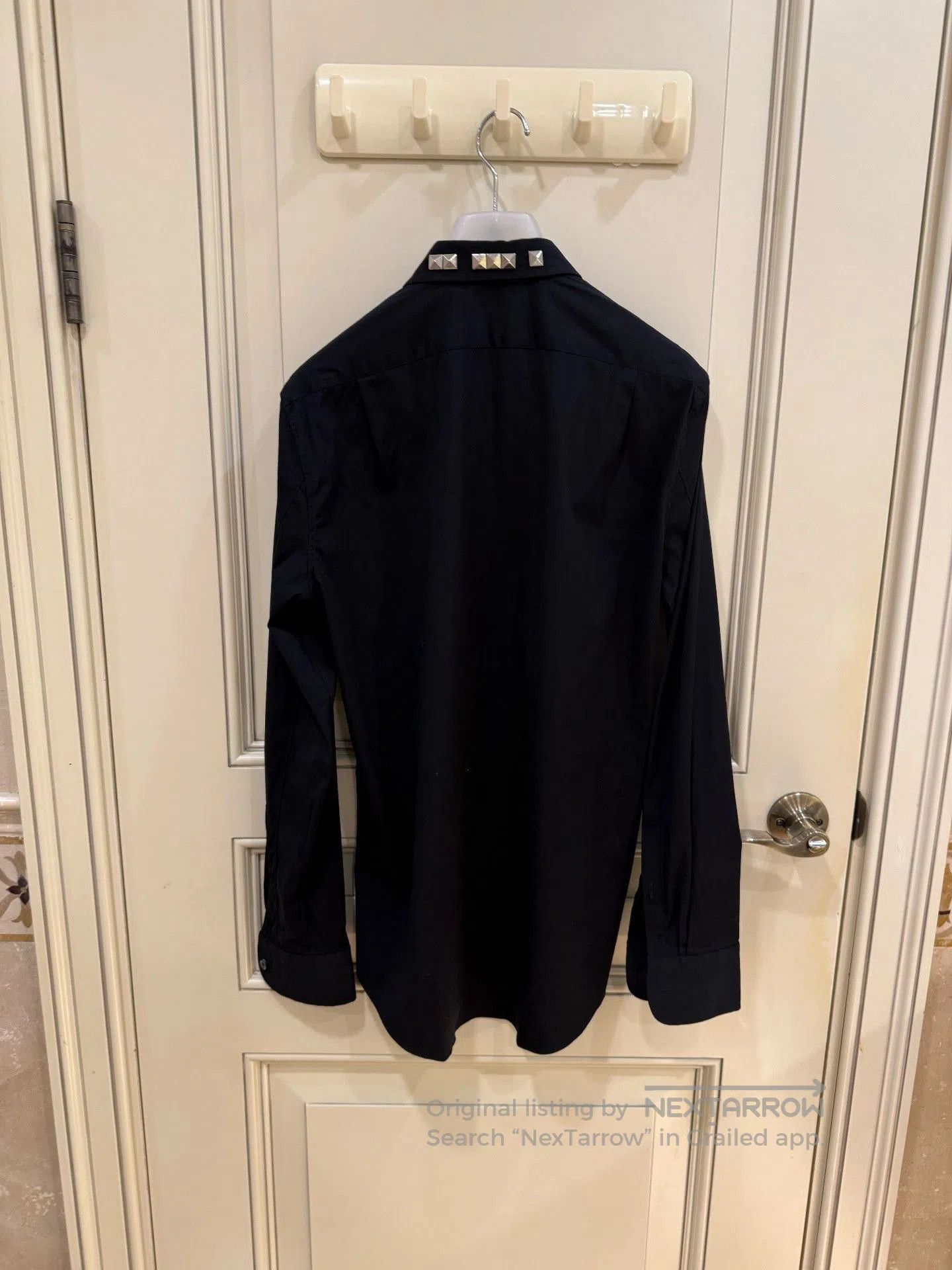Alexander McQueen Alexander McQueen Rivet Collar Cotton Shirt. Size US M / EU 48-50 / 2 - 8 Thumbnail