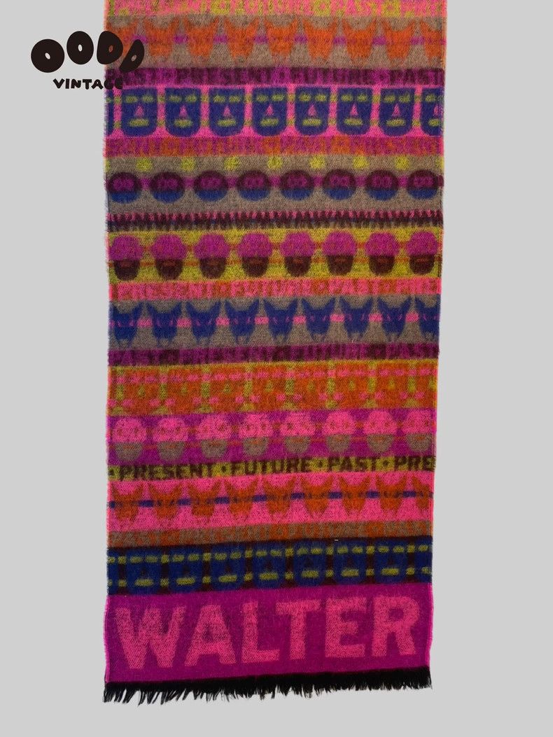 Walter Van Beirendonck walter van beirendonck ultra-long multi-element scarf cloa Size ONE SIZE - 7 Thumbnail
