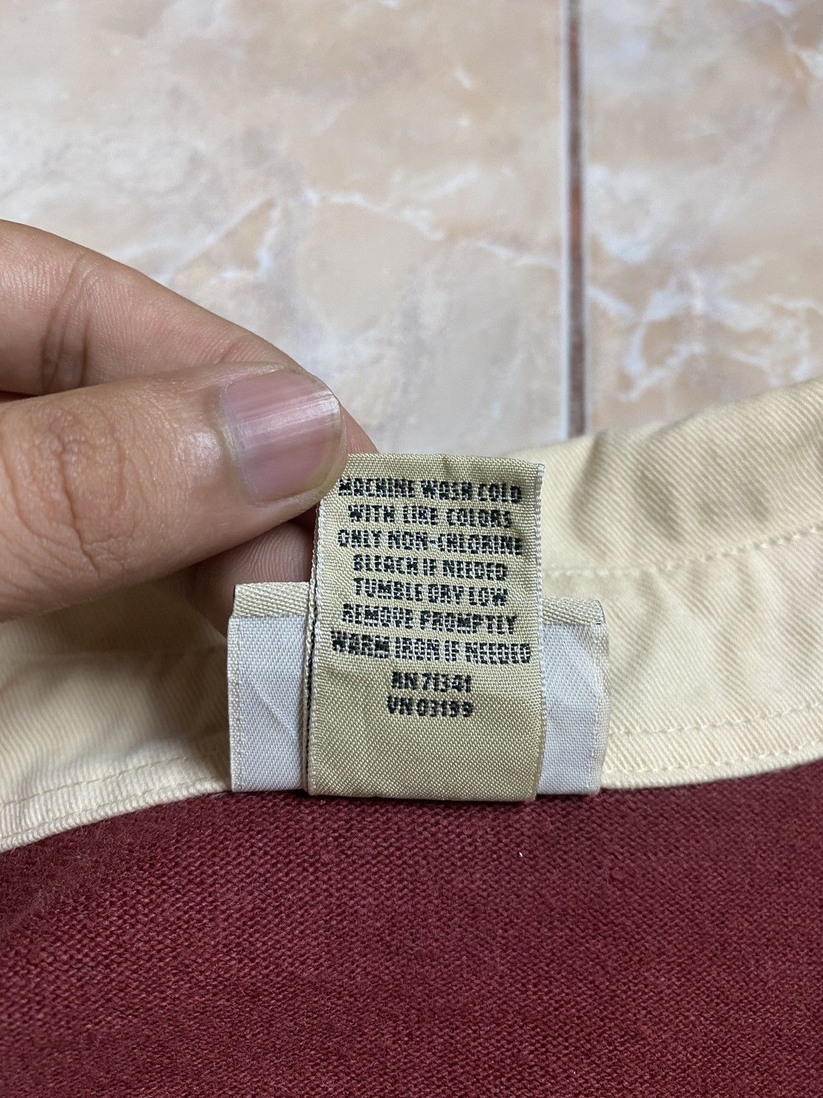 L.L. Bean Distress Vintage L.L Bean Rugby Stripe Size US S / EU 44-46 / 1 - 11 Thumbnail
