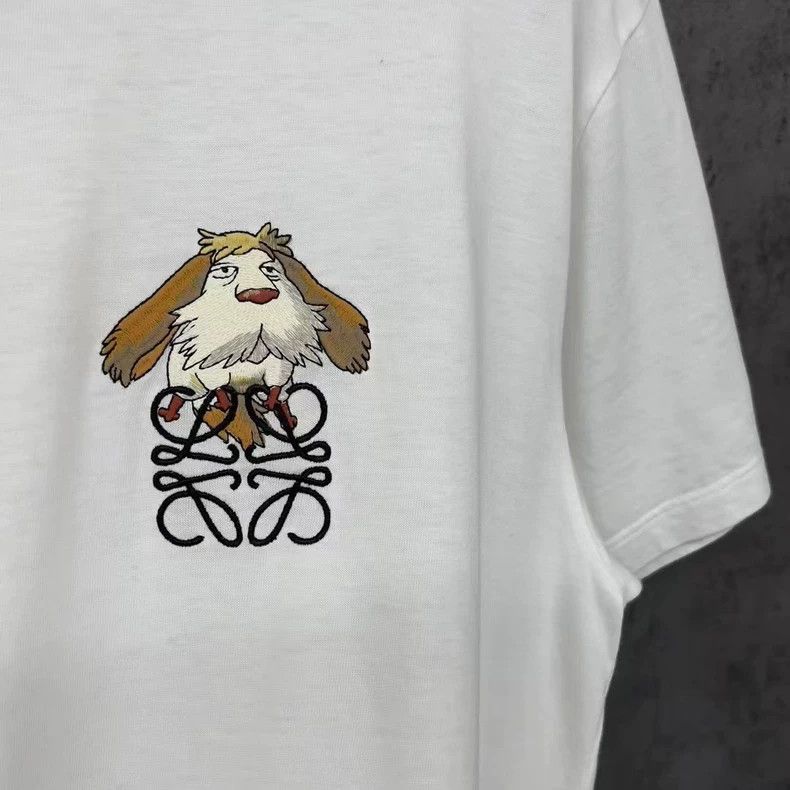 Loewe LOEWE Khalil Castle embroidered Logo short sleeve Size XS / US 0-2 / IT 36-38 - 3 Thumbnail