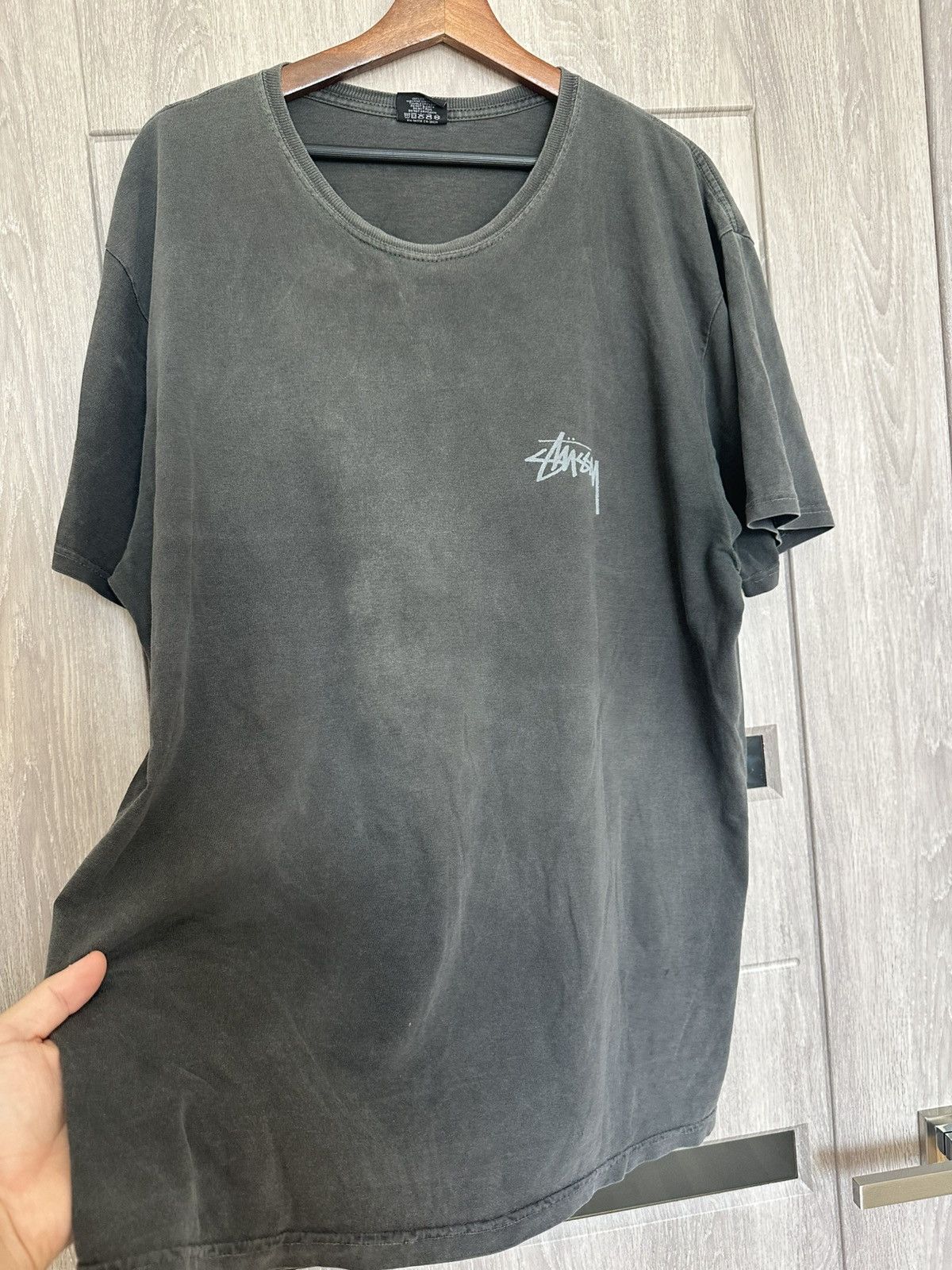 Stussy Stussy 8 Ball Pool Shirt Size XL 2000s Faded Gray Size US L / EU 52-54 / 3 - 3 Thumbnail