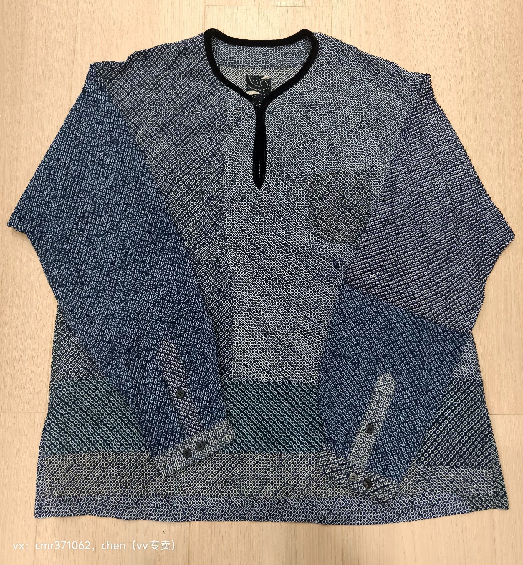 Visvim VISVIM 24 ICT TUNIC P.O. (VT.SHIBORI) Size US S / EU 44-46 / 1 - 1 Thumbnail