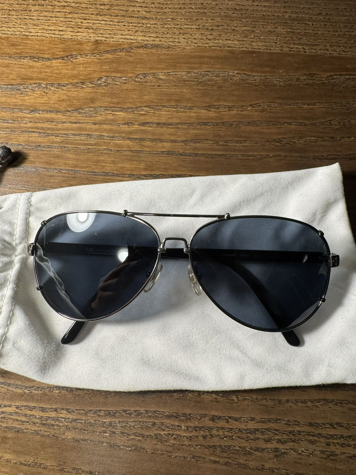 Dolce & Gabbana Dolce & Gabbana Aviators Size ONE SIZE - 13 Thumbnail