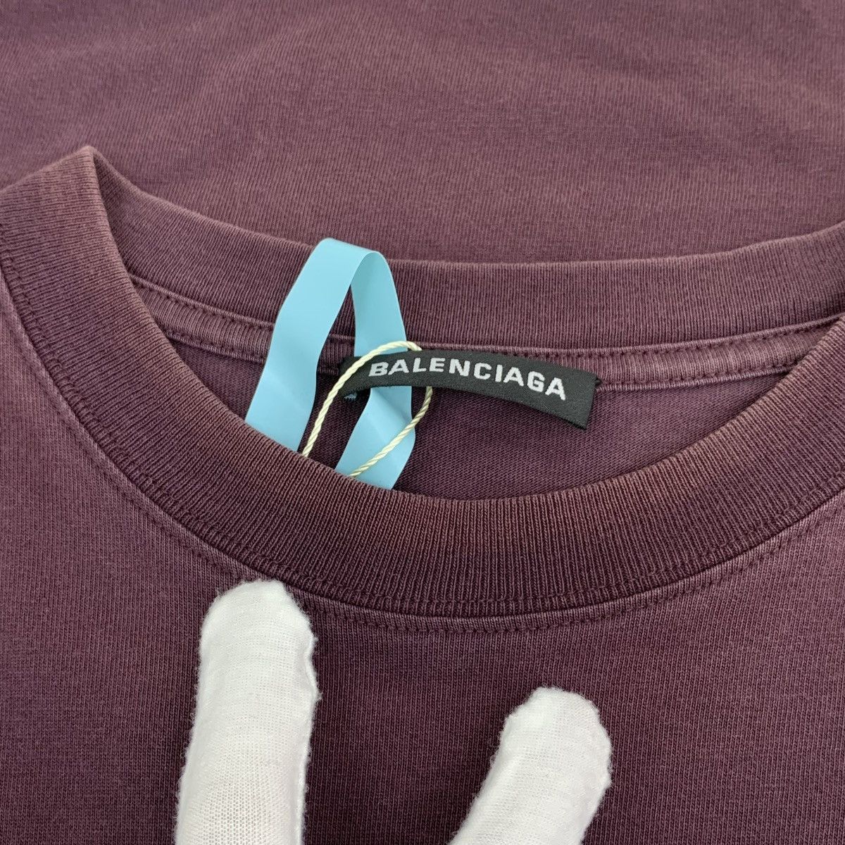 Balenciaga Balenciaga Logo Letter Short Sleeve T-shirt K26WX Size XS / US 0-2 / IT 36-38 - 8 Thumbnail