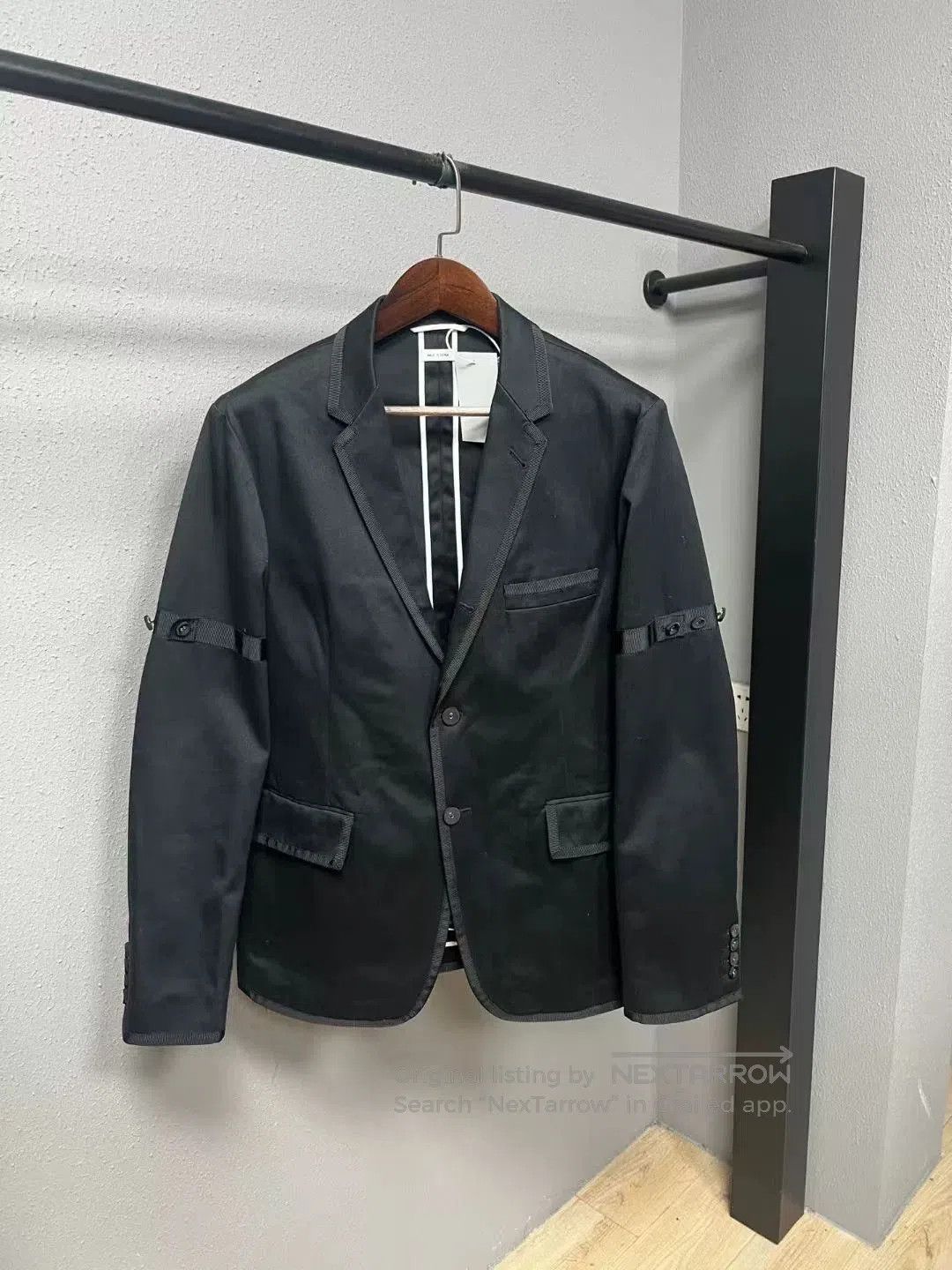 Thom Browne Thom Browne Black Sleeve Badge Suit. Size US M / EU 48-50 / 2 - 1 Thumbnail