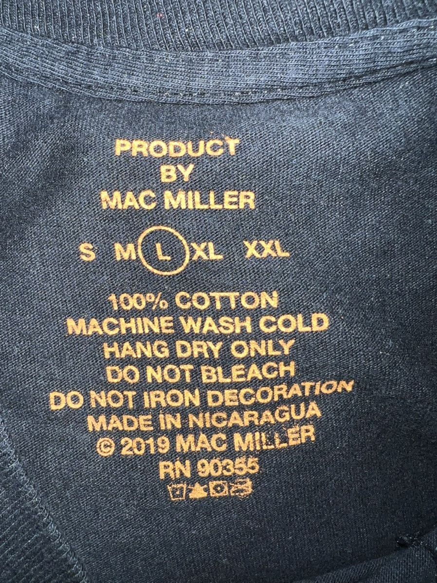 Mac Miller Mac Miller Exclusive Pop-Up Circles Tee Size US L / EU 52-54 / 3 - 3 Thumbnail