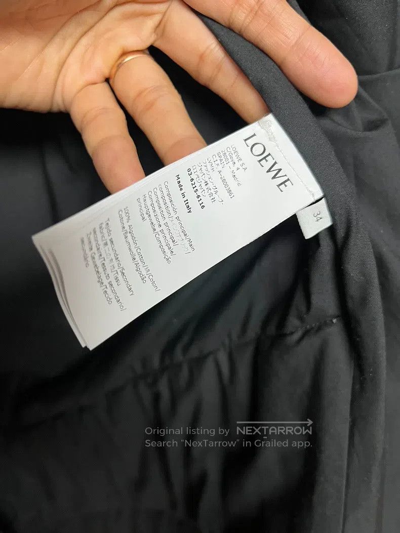 Loewe Loewe Cotton jacket Size XXS / US 00 / IT 34 - 8 Thumbnail