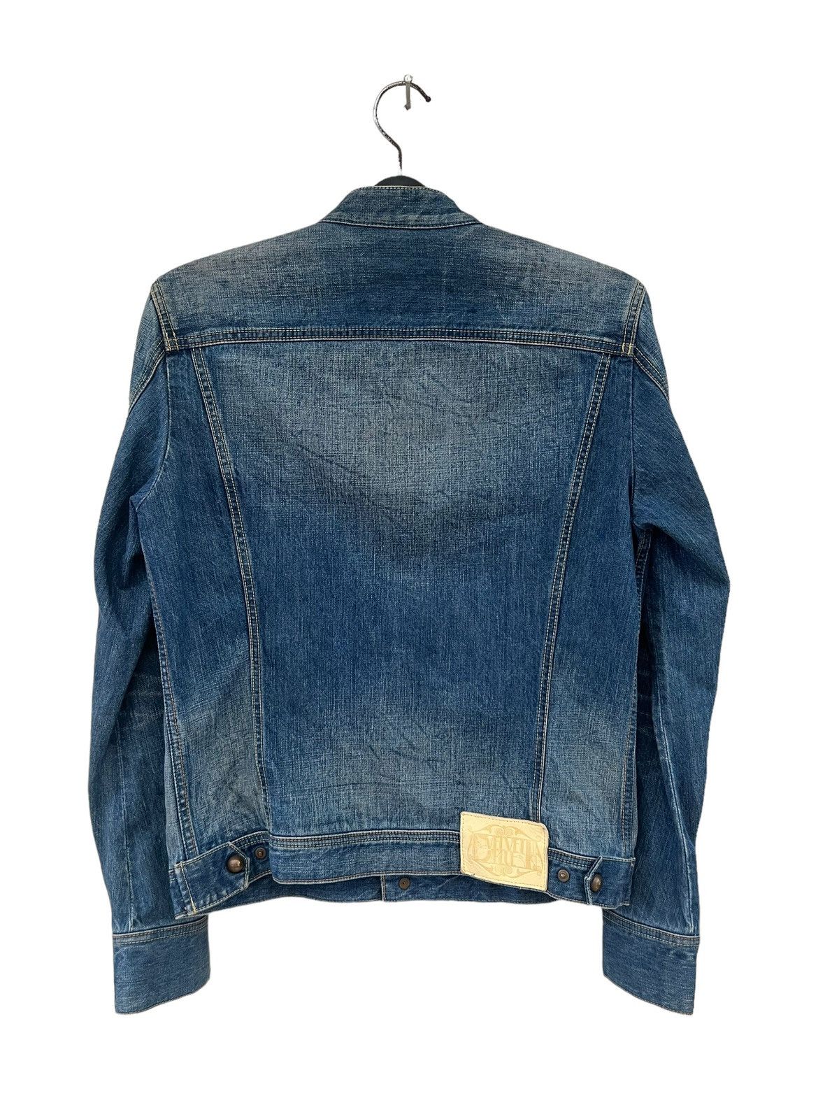 Japanese Brand Velvet Blue Japan Panter Denim Cafe Racer Jacket Size US M / EU 48-50 / 2 - 18 Thumbnail