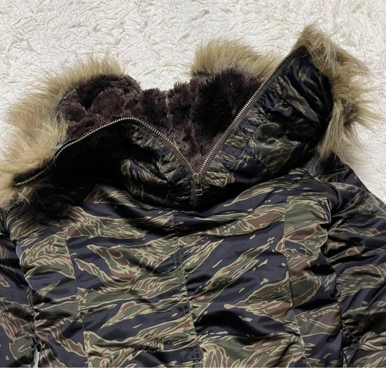 Hysteric Glamour Hysteric Glamour - Camouflage Bomber Jacket Faux Fur Size US M / EU 48-50 / 2 - 2 Thumbnail
