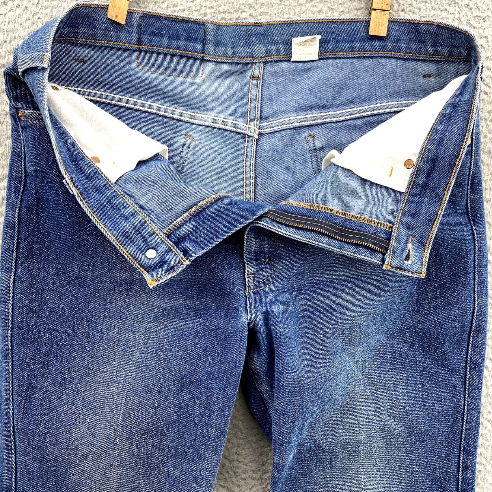 Levi's VINTAGE Levi's Jeans 517 Mens Denim 36x23 Bootcut Cropped Inseam 90s City Western Casual 5-Pocket Levi's 500 Series Jeans Size US 36 / EU 52 - 7 Thumbnail