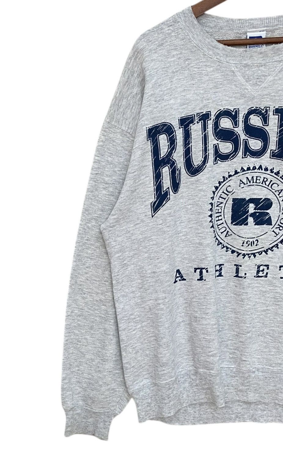 Russell Athletic × Vintage Vintage Brand Russell Athletic Made In Usa Sweatshirt 1990s Size US L / EU 52-54 / 3 - 3 Thumbnail