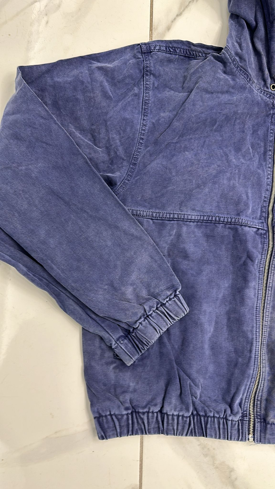 Stussy × Vintage Stussy Stussy Stone Washed Canvas Work Jacket Size US L / EU 52-54 / 3 - 4 Thumbnail