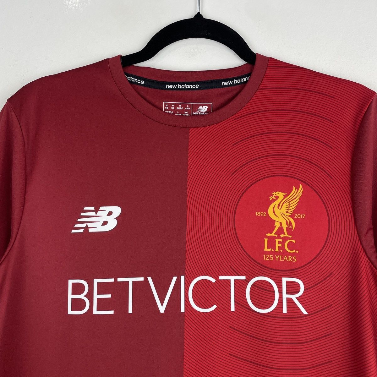 New Balance Liverpool Training Jersey Men’s Shirt New Balance 2017/2018 Size US M / EU 48-50 / 2 - 2 Thumbnail