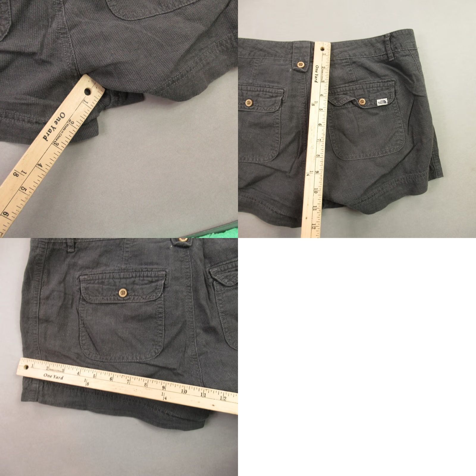 The North Face The North Face Shorts Womens 10 Lightweight Outdoors Pockets Chino Gray Size 32" / US 10 / IT 46 - 8 Thumbnail