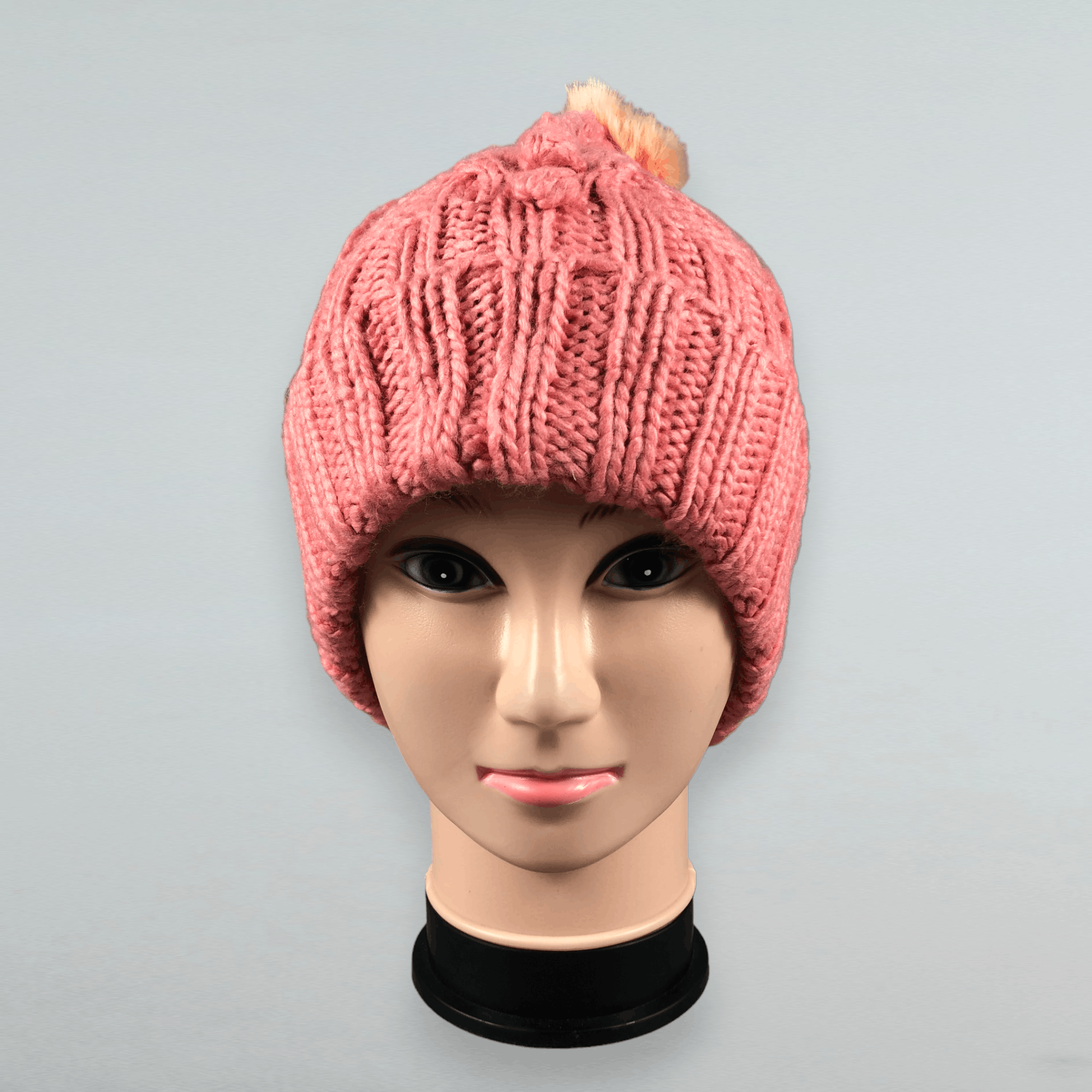 Japanese Brand Japanese Brand Cable Knit Beanie Size ONE SIZE - 1 Thumbnail