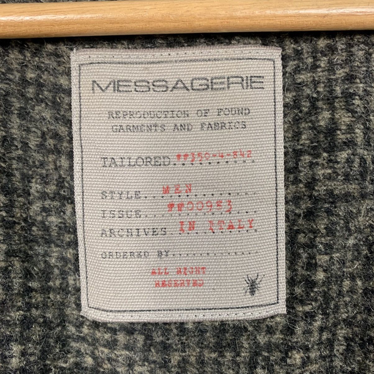 Messagerie Messagarie Herringbone Wool Jacket Size US M / EU 48-50 / 2 - 16 Thumbnail