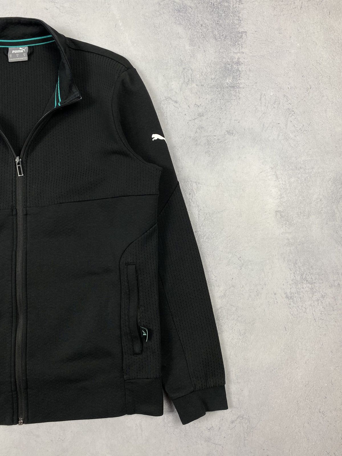 Puma Puma AMG Petronas Racing Zip Up Track Top Jacket Size M Size US M / EU 48-50 / 2 - 4 Thumbnail