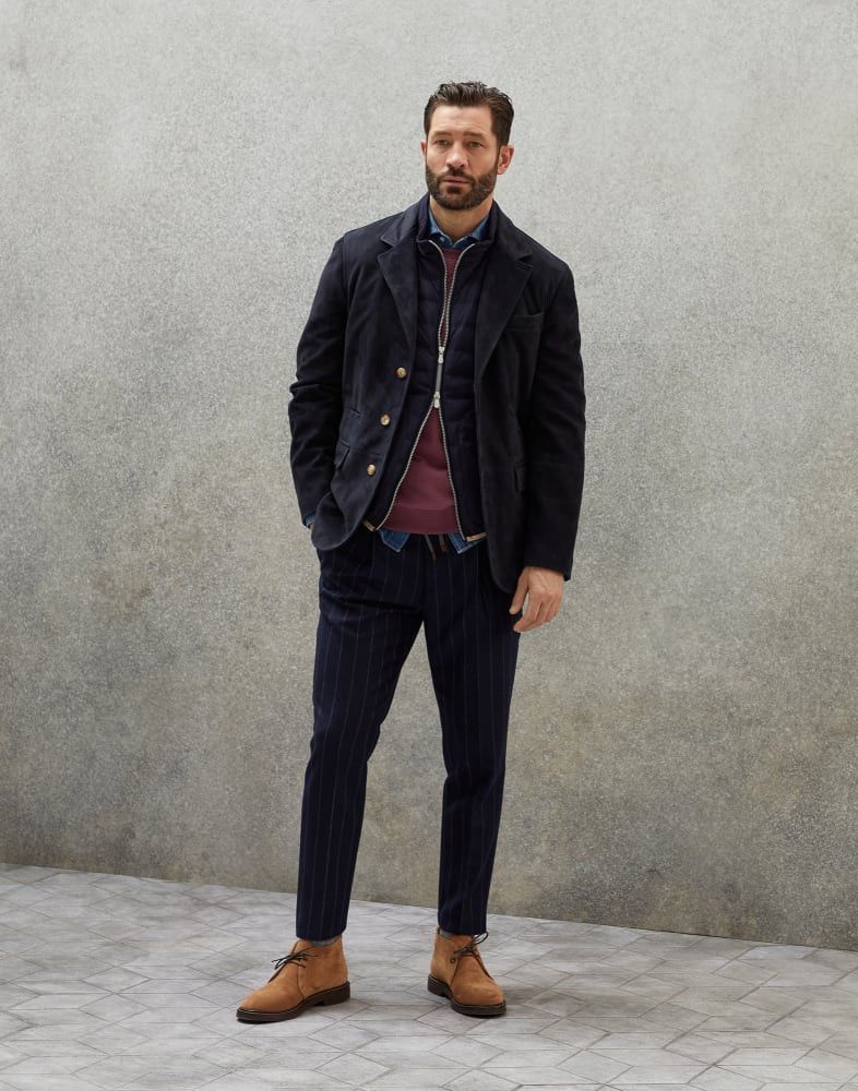 Brunello Cucinelli Jacket in Black Size US L / EU 52-54 / 3 - 1 Thumbnail