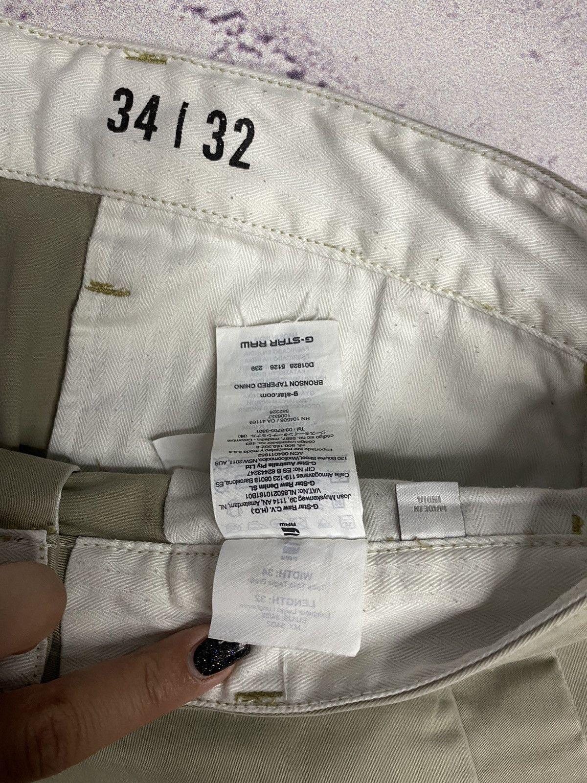 G-Star Men's vintage Jeans Japanese brand pants G Star Raw Size US 34 / EU 50 - 2 Thumbnail