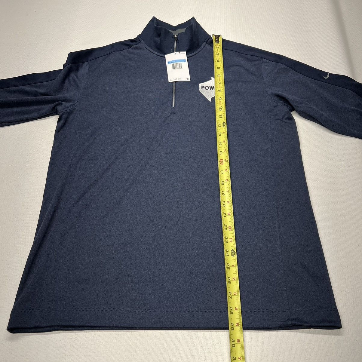 Nike NEW Nike Golf 1/4-Zip Blue Pullover Long Sleeve Cover Up Size US M / EU 48-50 / 2 - 17 Thumbnail