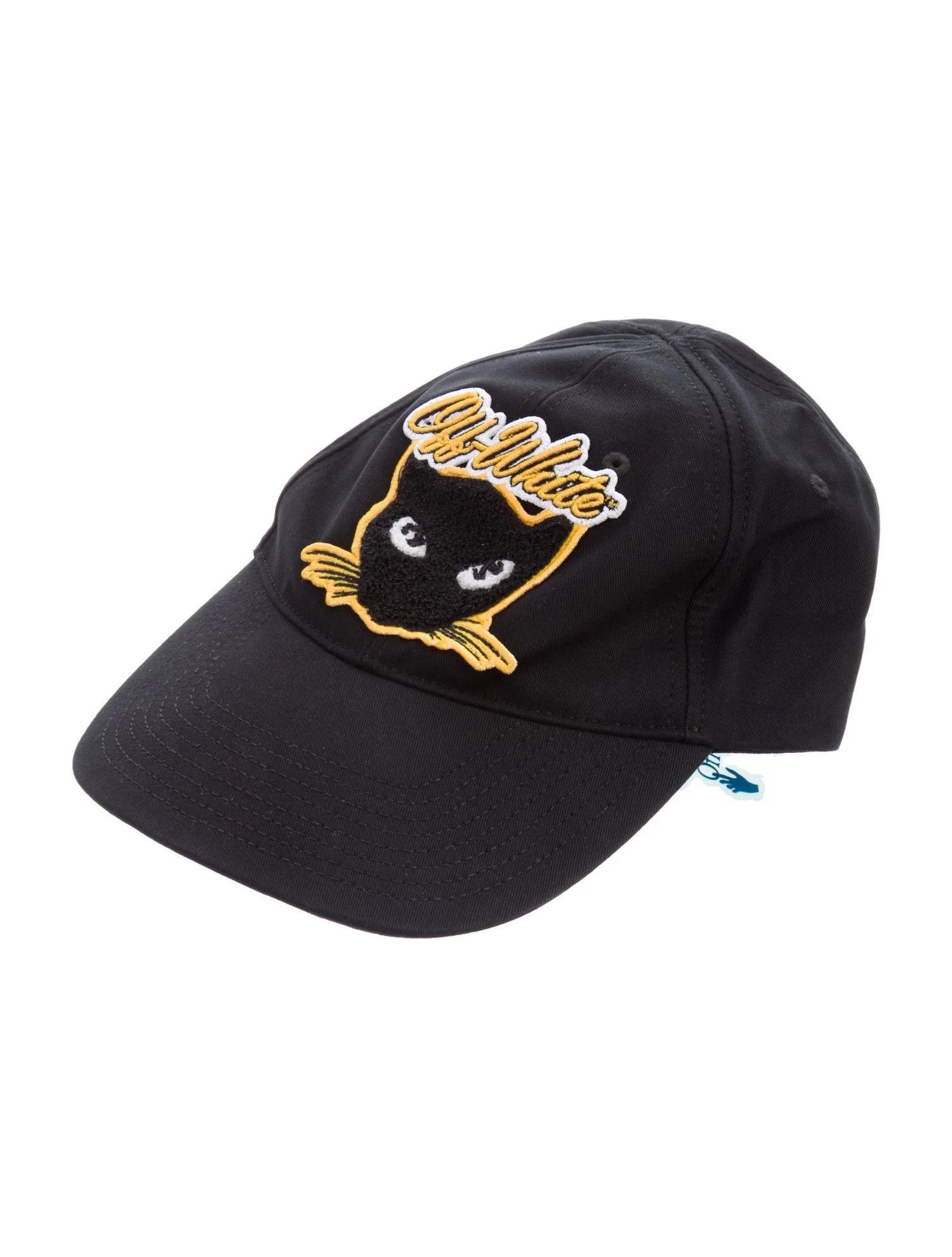 Off-White o1y0225 Size : OS / Logo Hat / Cap in Black Size ONE SIZE - 1 Thumbnail