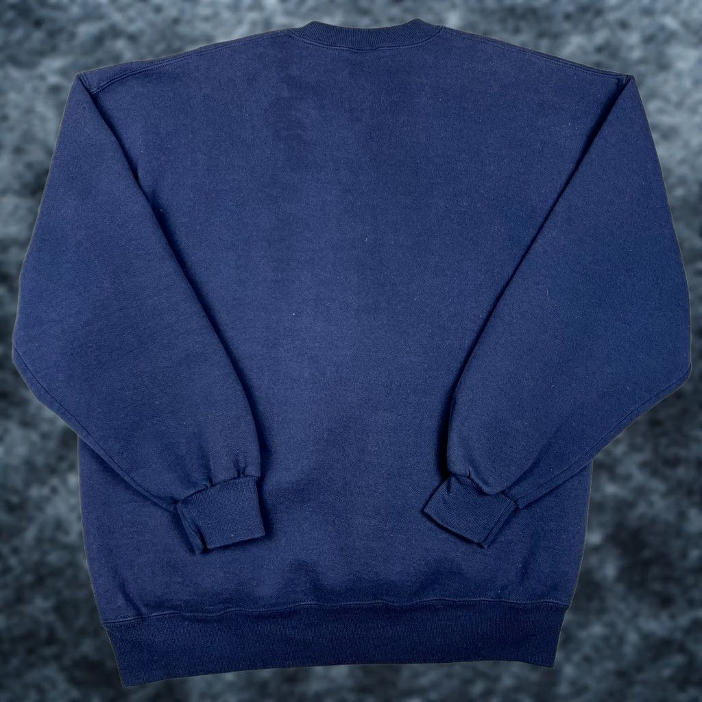 Russell Athletic VINTAGE Russell Athletic XL Mens Blue Cotton Fleece Sweatshirt Size US XL / EU 56 / 4 - 1 Thumbnail