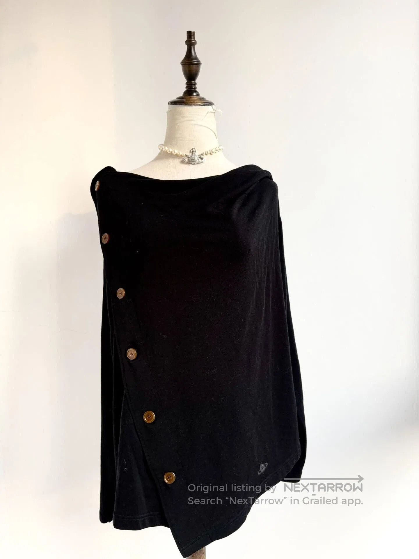 Vivienne Westwood Vivienne Westwood Black Hooded Jacket. Size L / US 10 / IT 46 - 4 Thumbnail