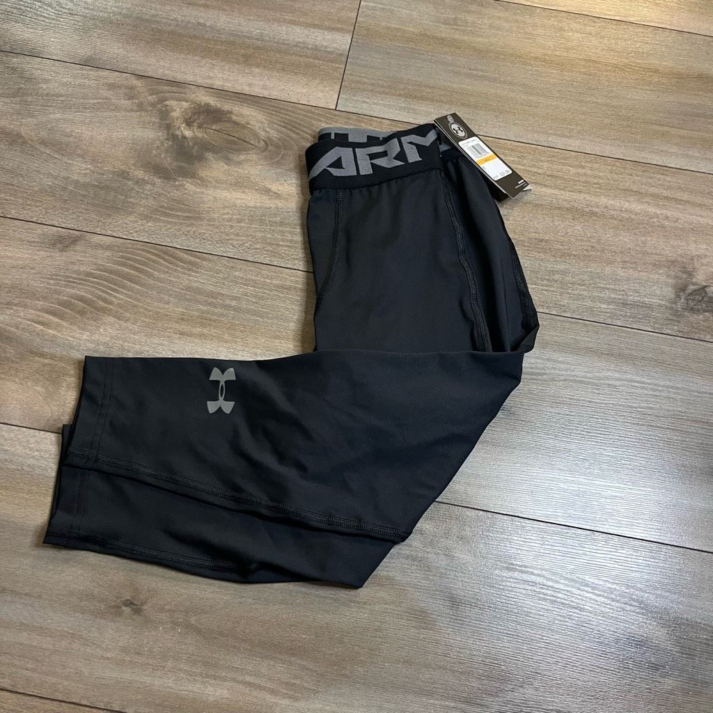 Under Armour Under Armour Black Athletic Leggings Men Small Bin L-110 Size US 32 / EU 48 - 1 Thumbnail