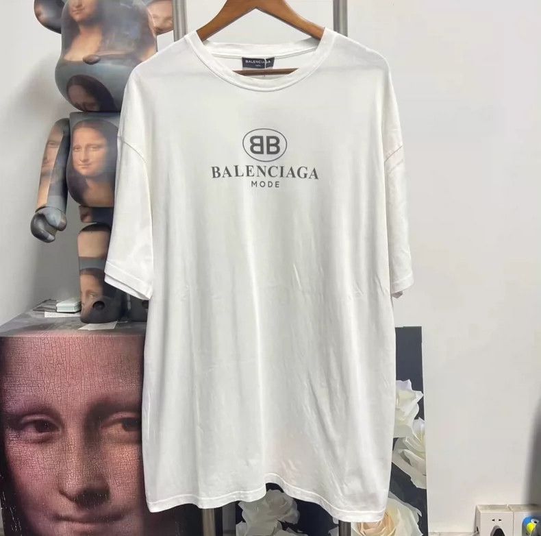 Balenciaga Double B short sleeve OS large size