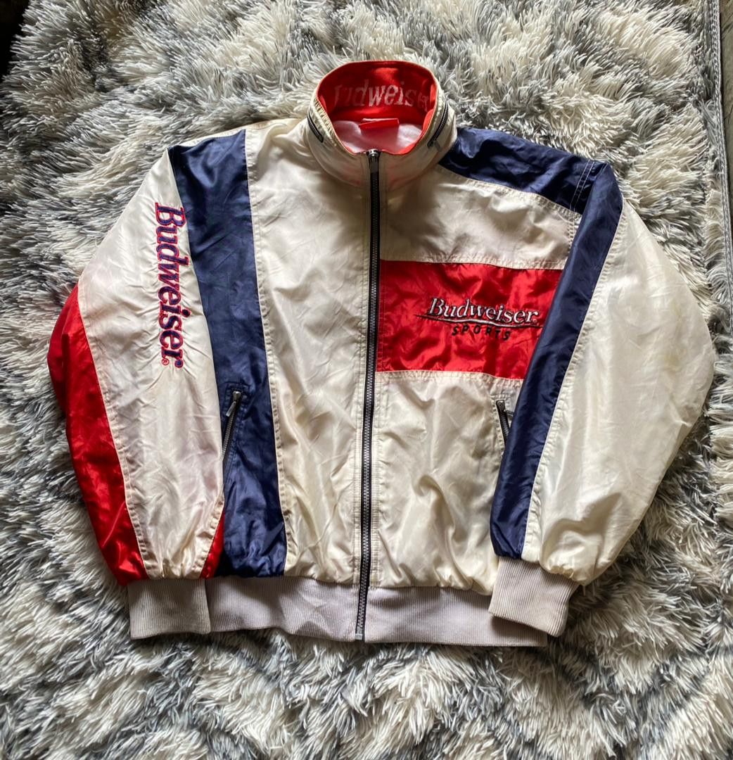 Budweiser 90s💥 Budweiser Sports Light Jacket Size US M / EU 48-50 / 2 - 8 Thumbnail