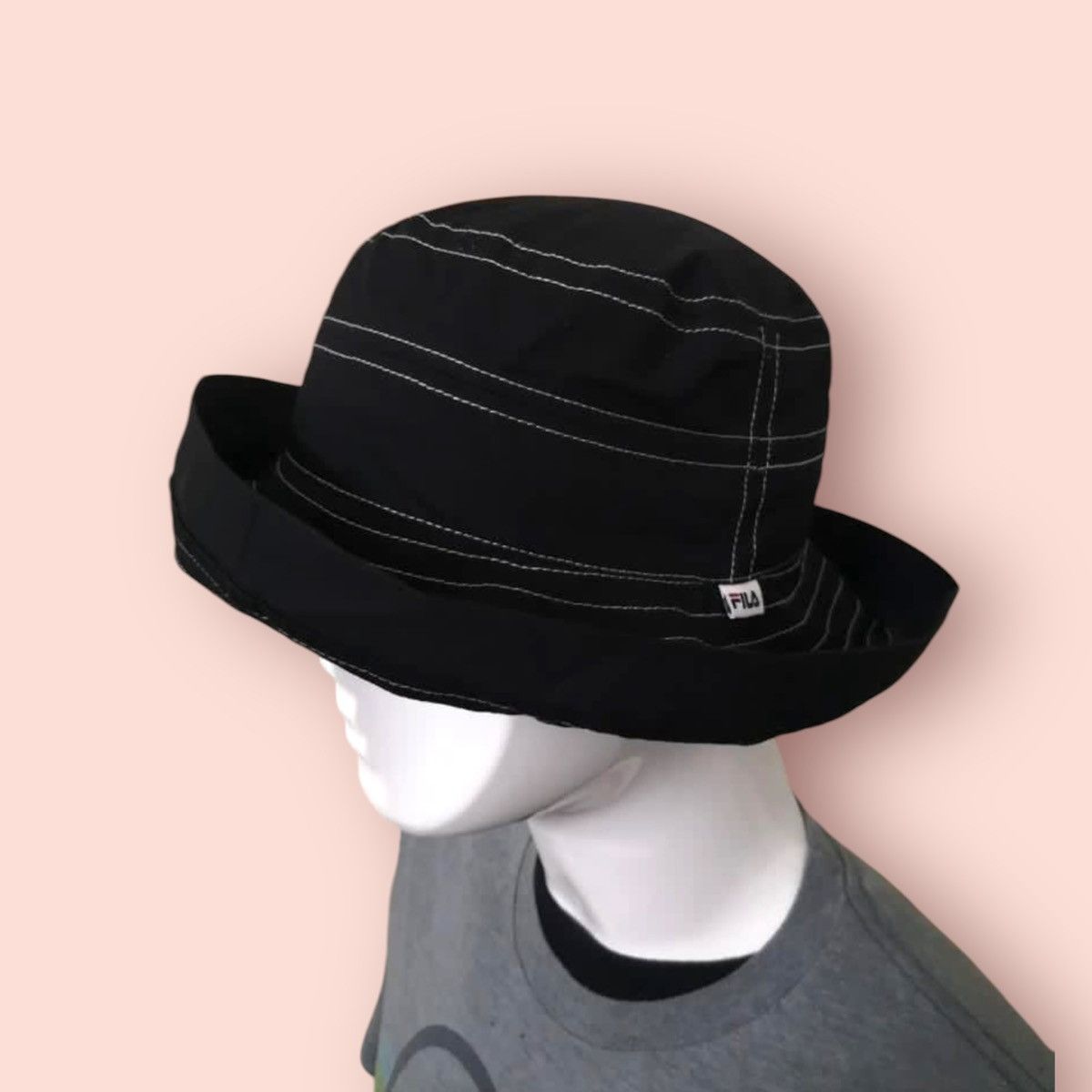 Edition Japan × Fila × Vintage VINTAGE FILA WIDE BRIM BUCKET HAT JAPAN Size ONE SIZE - 5 Thumbnail