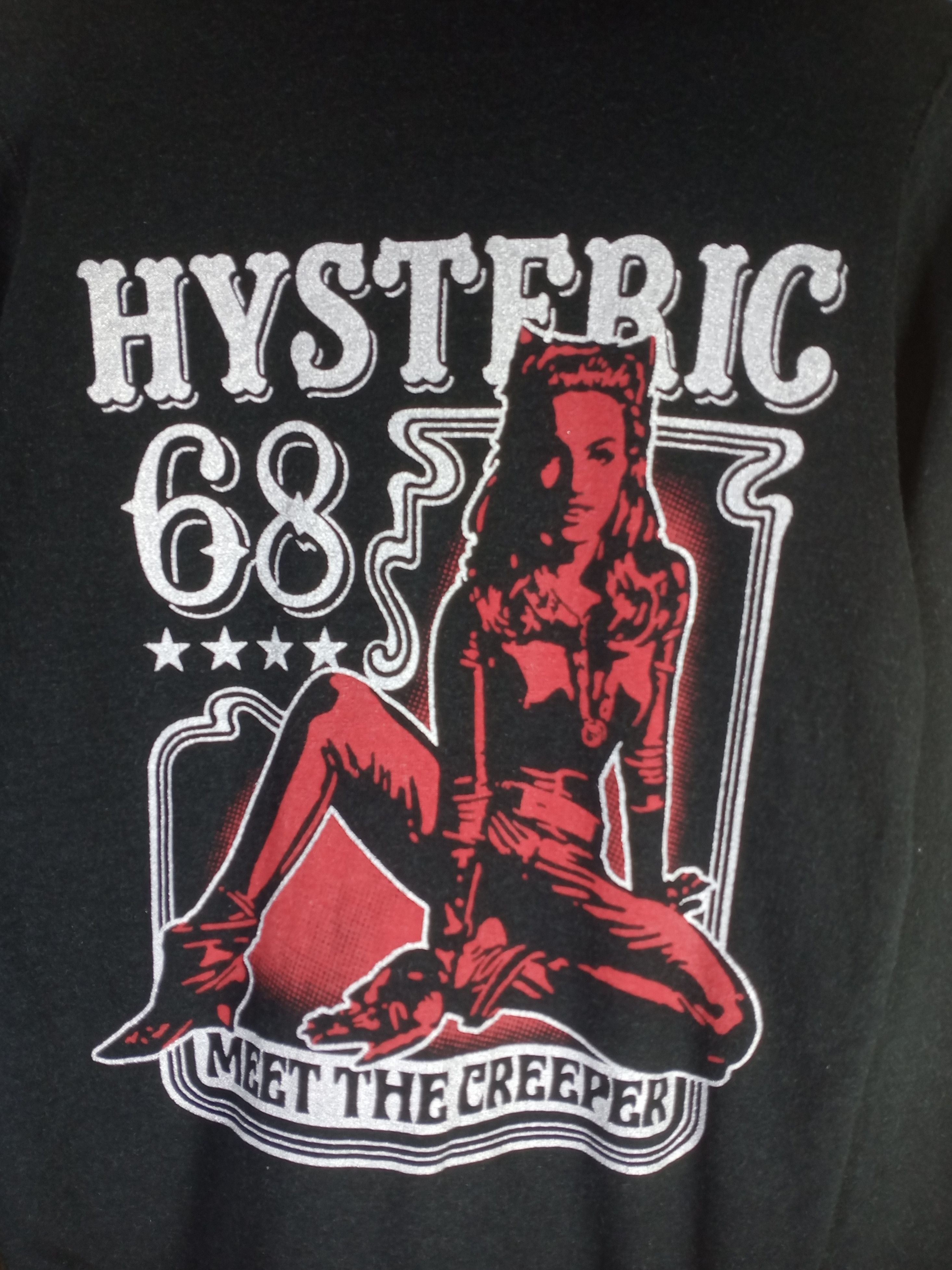 Hysteric Glamour Vintage Hysteric Glamour Devil's Night Meet The Creeper Hood Size US M / EU 48-50 / 2 - 4 Thumbnail