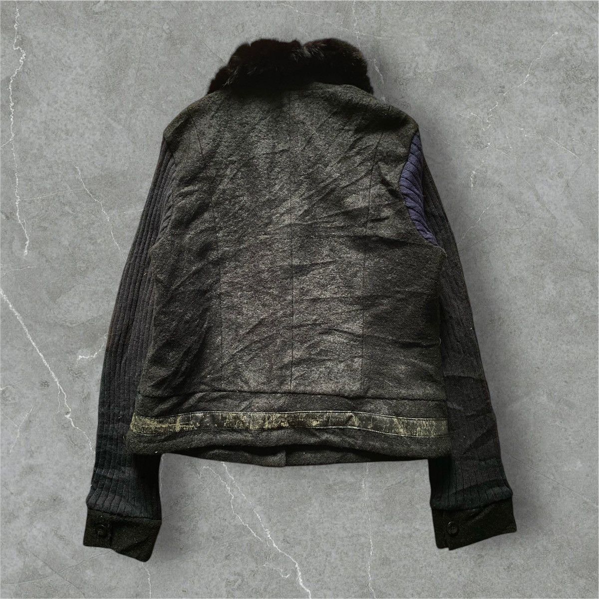 14th Addiction Japanese 14thaddiction style faux fur wool leather 