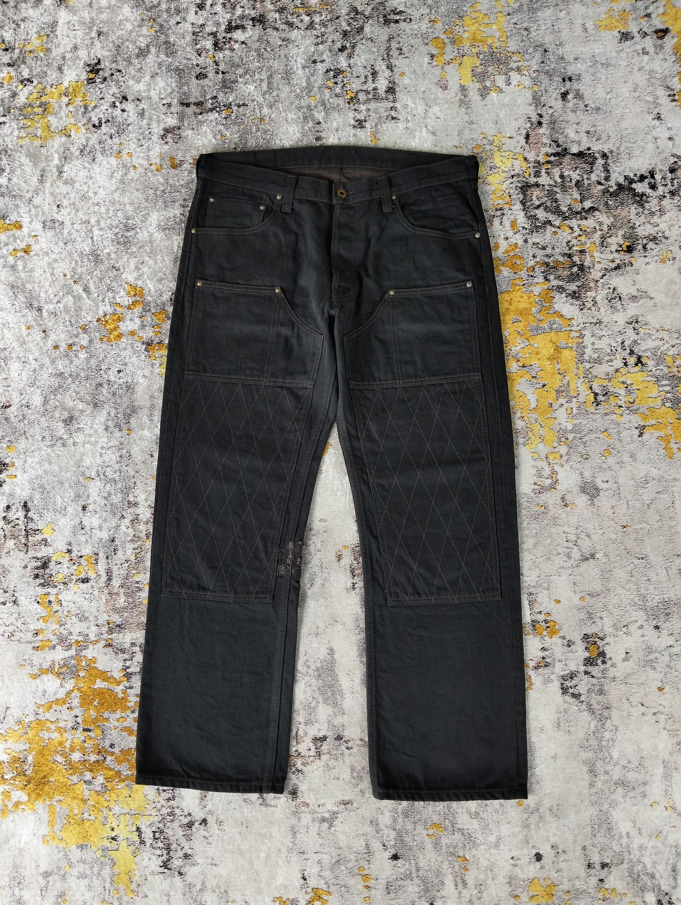 Trophy Clothing 1609 14.5OZ URBAN NARROW HI-TAPERED DIRT DENIM