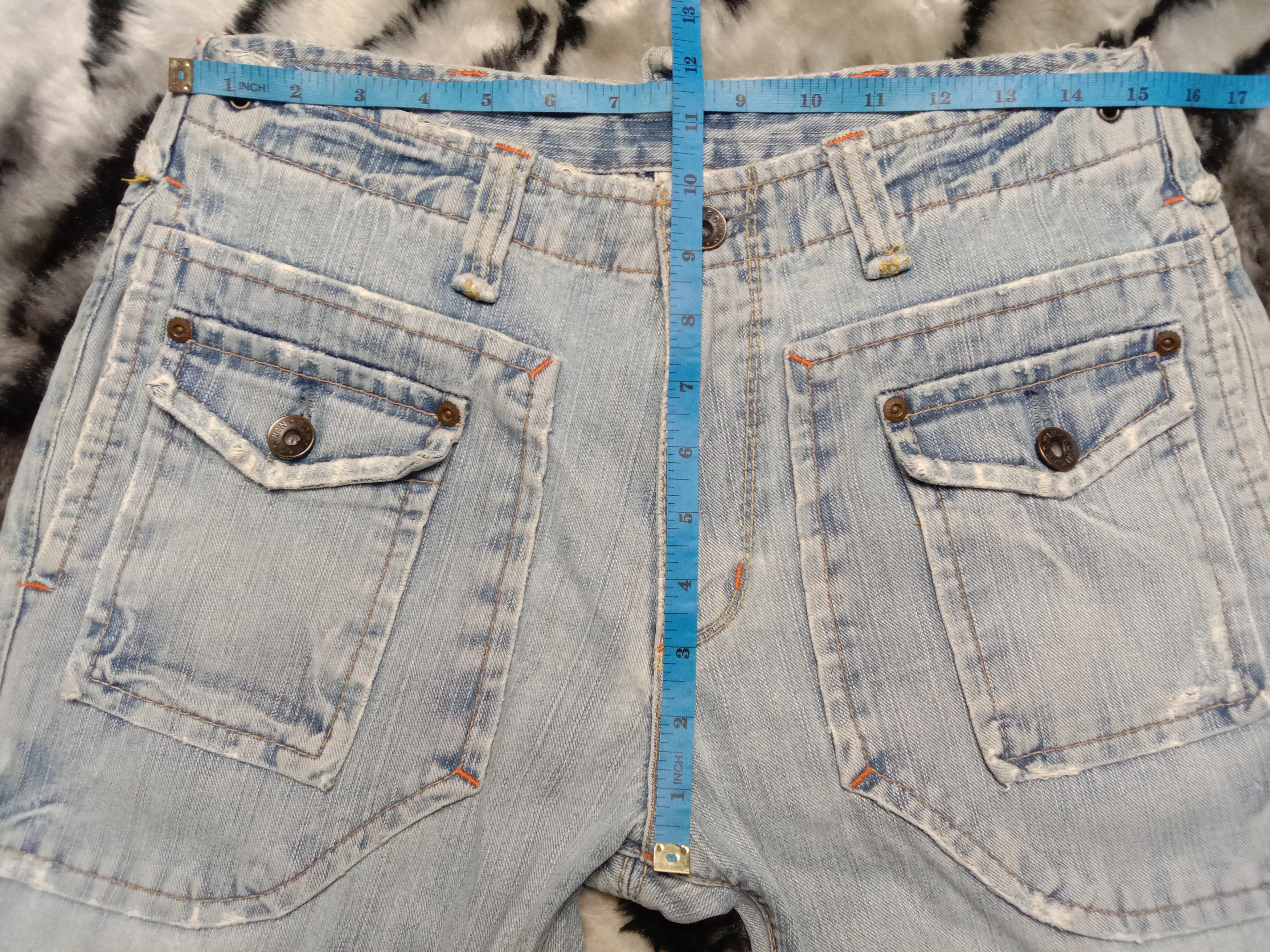 Edwin × Vintage Distressed Jean Edwin Bushpants Size US 30 / EU 46 - 10 Thumbnail