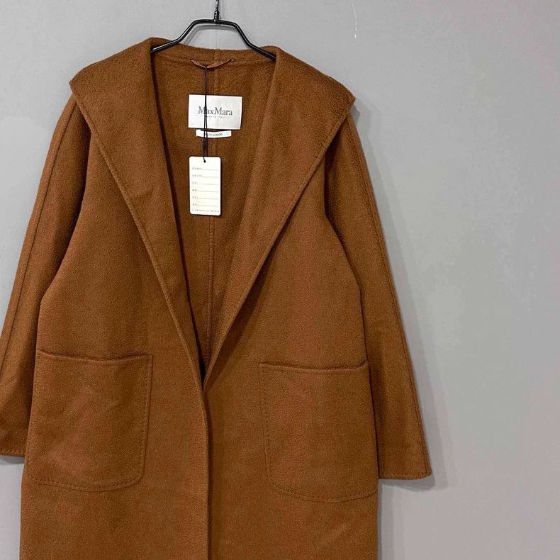 Max Mara Max Mara Tobacco-colored cashmere coat Size S / US 4 / IT 40 - 2 Thumbnail
