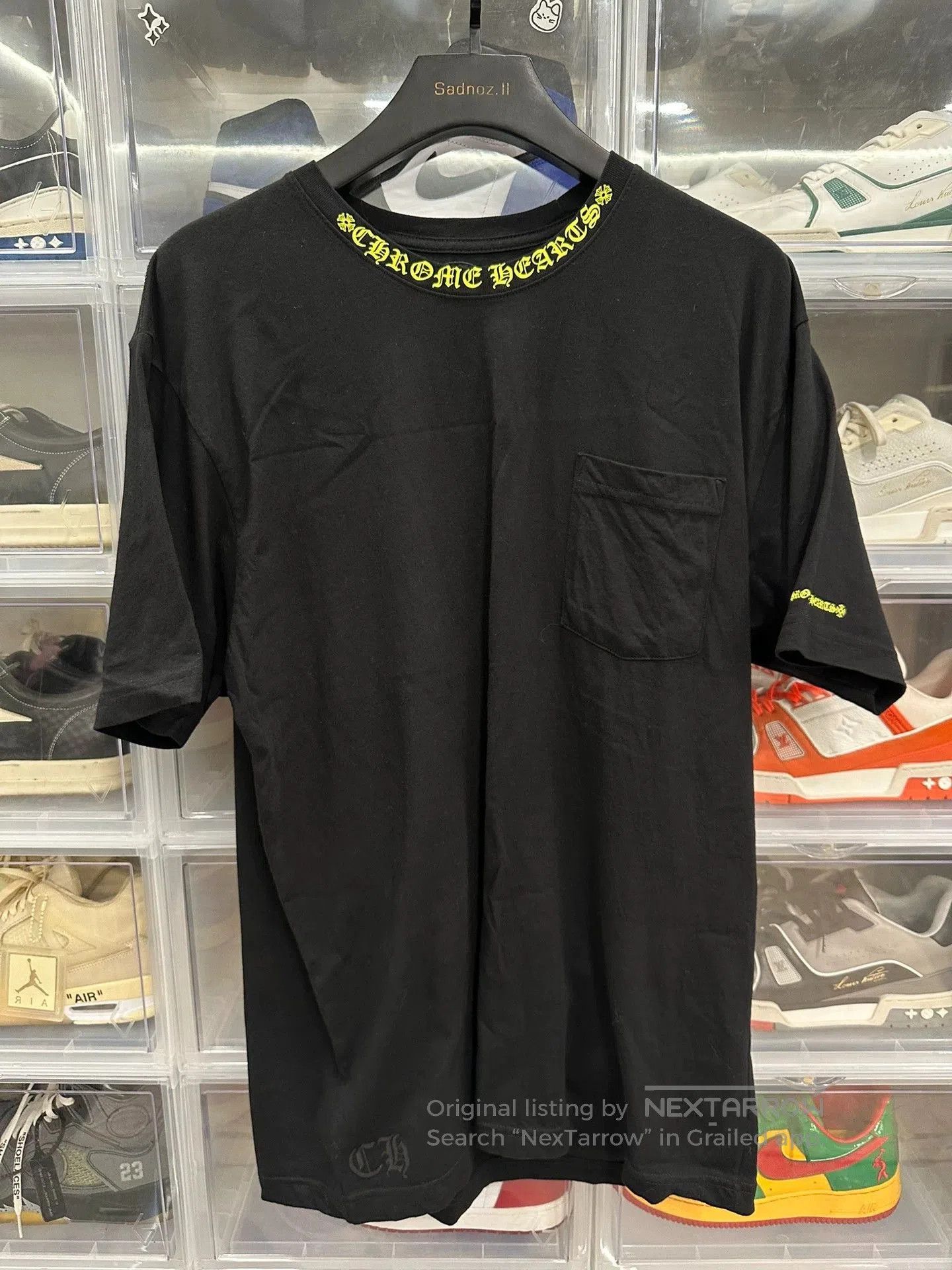 Chrome Hearts chrome hearts yellow lettering short sleeve t-shirt. Size US XL / EU 56 / 4 - 1 Thumbnail