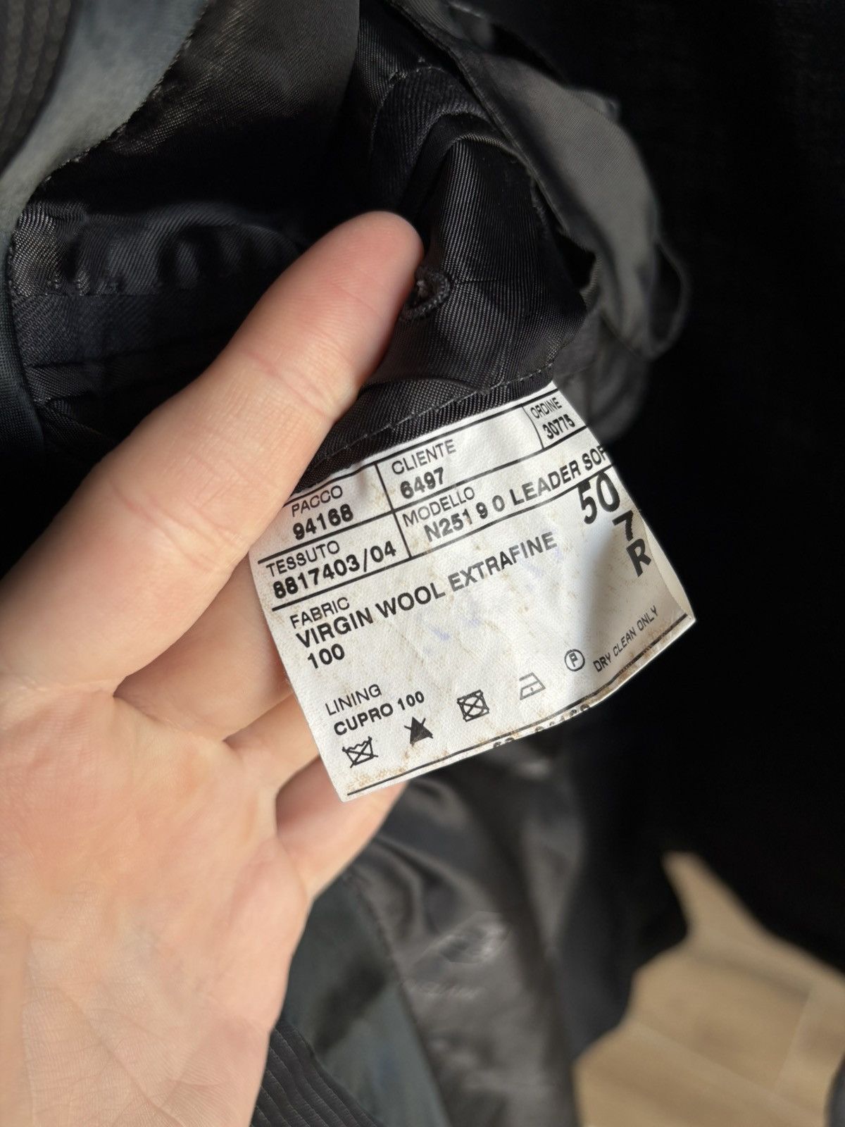 Corneliani Corneliani Leader Black Super 150s Wool Suit Size 40R - 12 Thumbnail