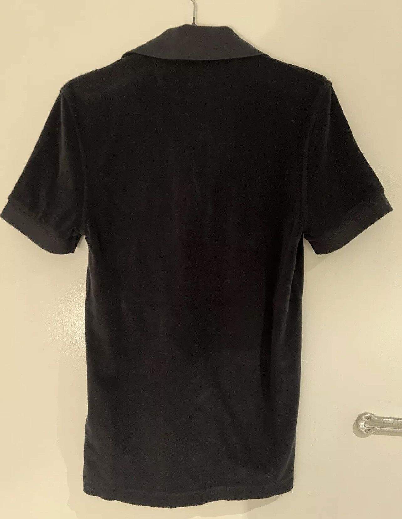 Tom Ford TOM FORD Cotton-Blend Terry Polo Shirt Size 46 Black Size US S / EU 44-46 / 1 - 9 Thumbnail