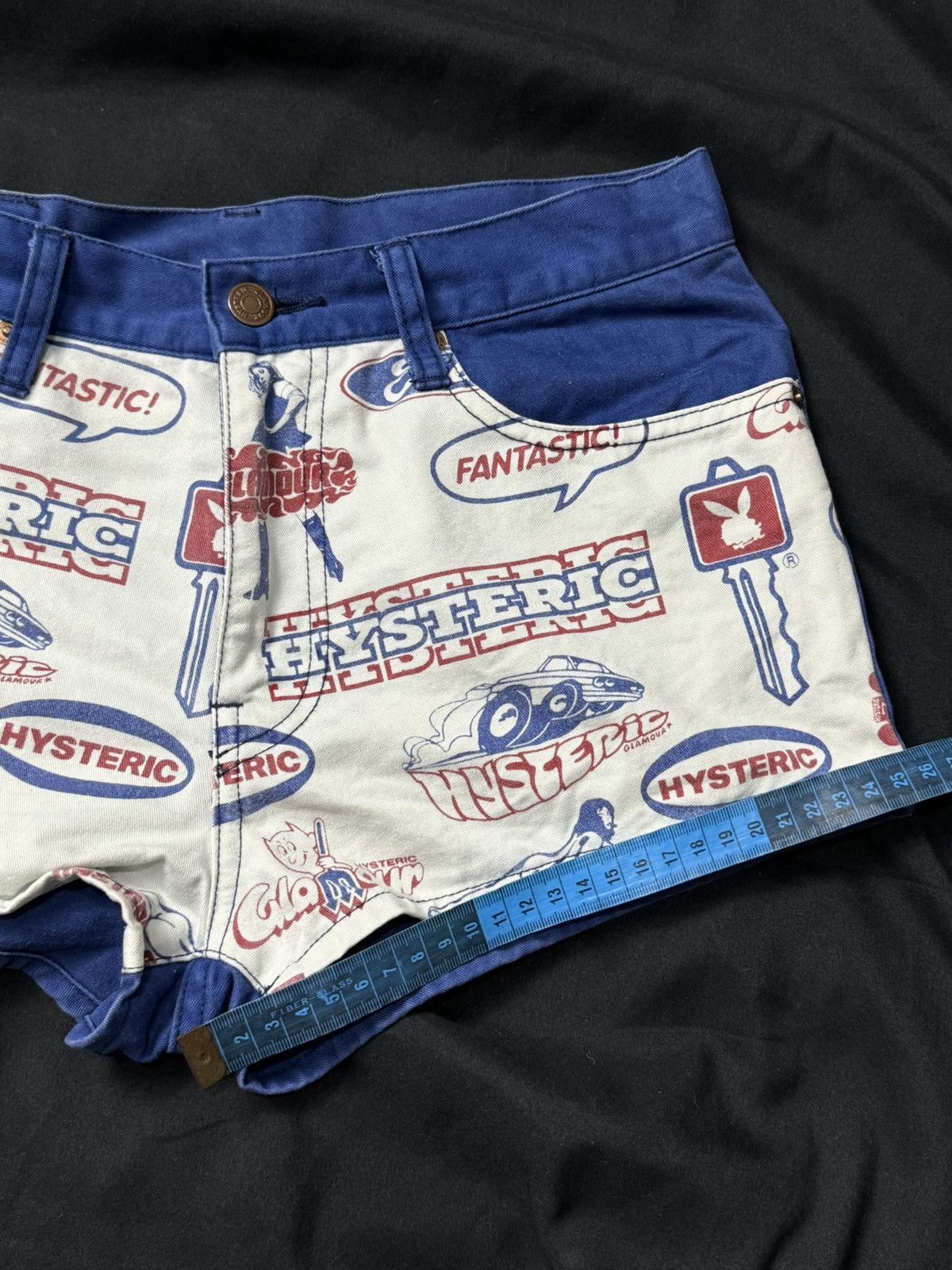Hysteric Glamour × Japanese Brand Hysteric Glamour Y2K Hot Pants Gothic Styled Size US 28 / EU 44 - 7 Thumbnail